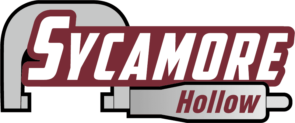 Sycamore Hollow Logo PMS 202 Black