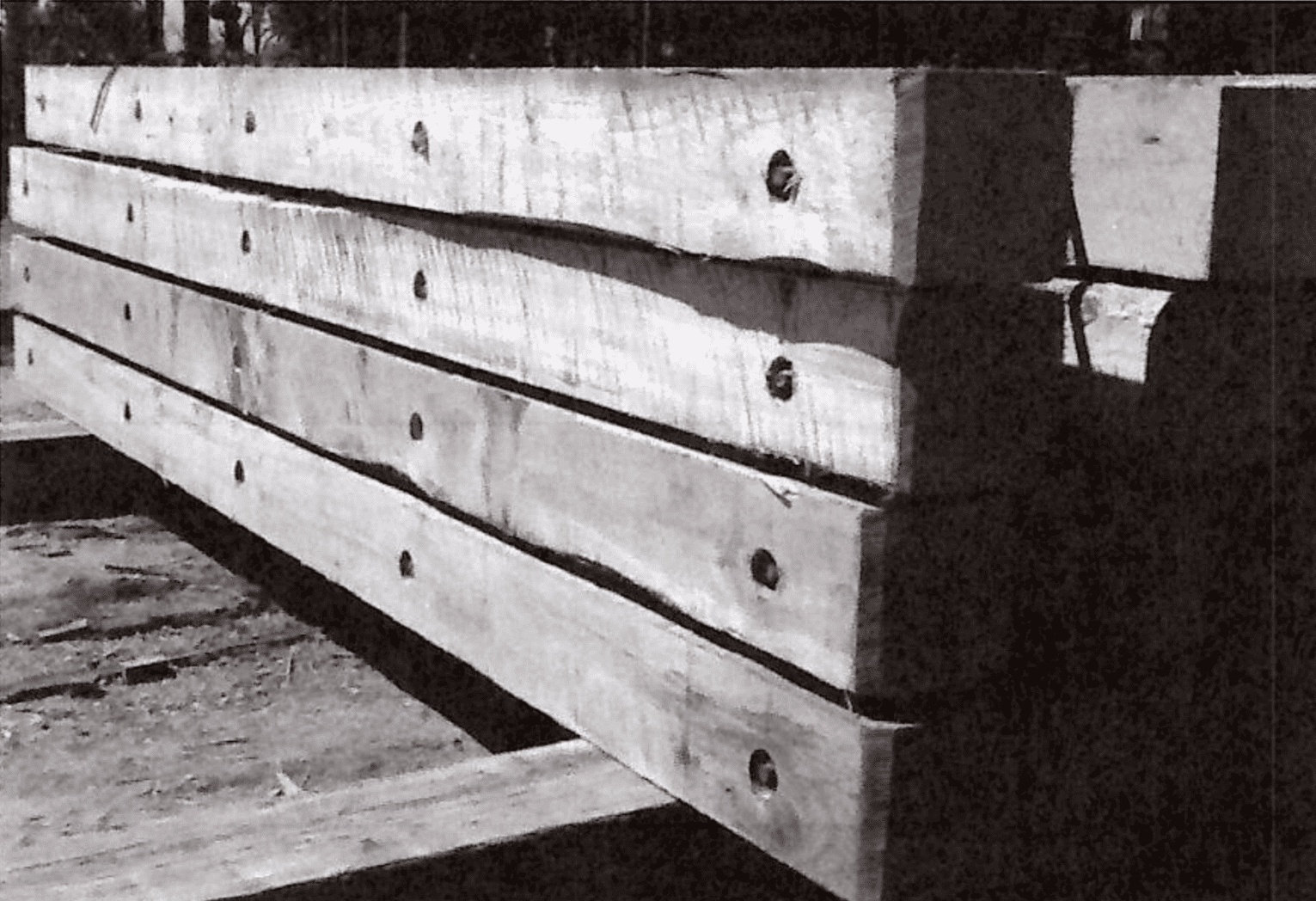 Coon Run Lumber Crane Mats