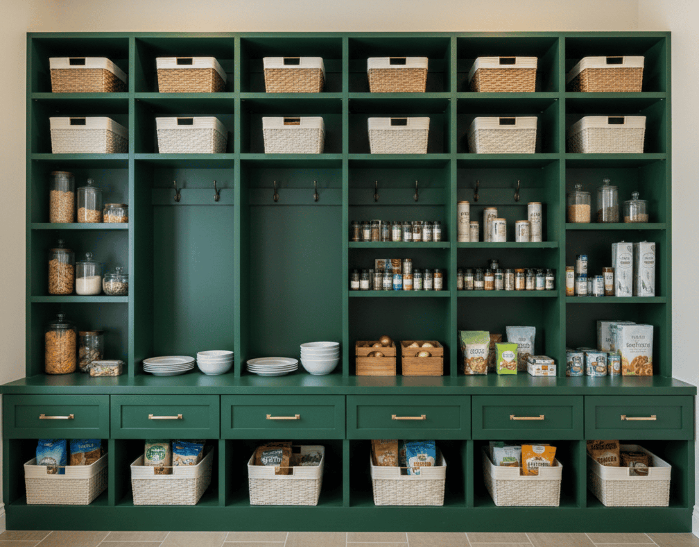 Precision Shelving Green Shelving