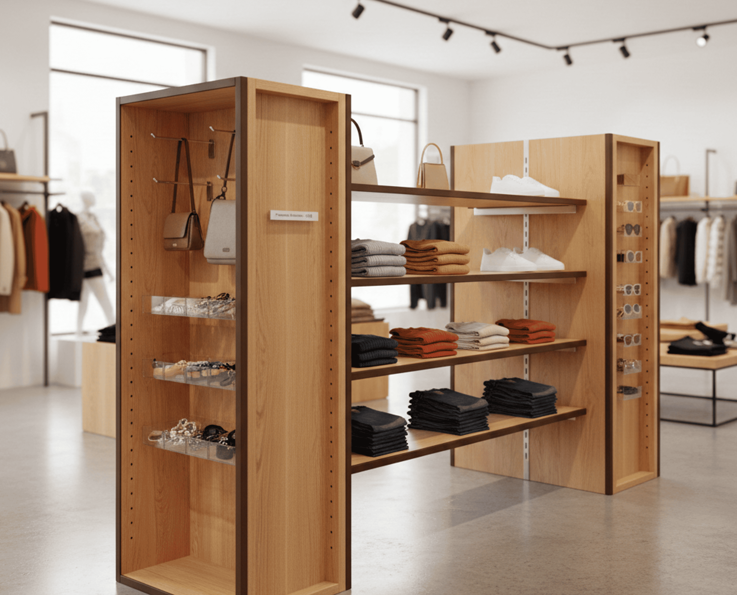 Precision Shelving Retail Display