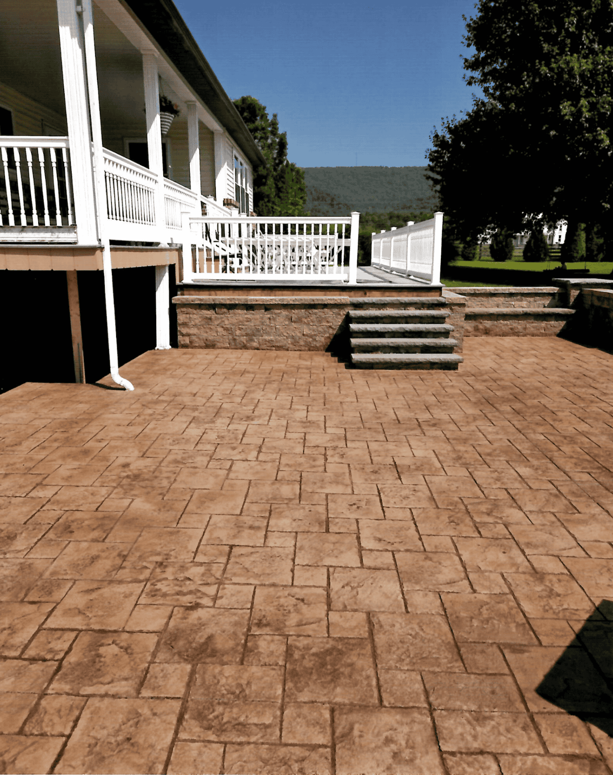 Sunset Concrete Patio