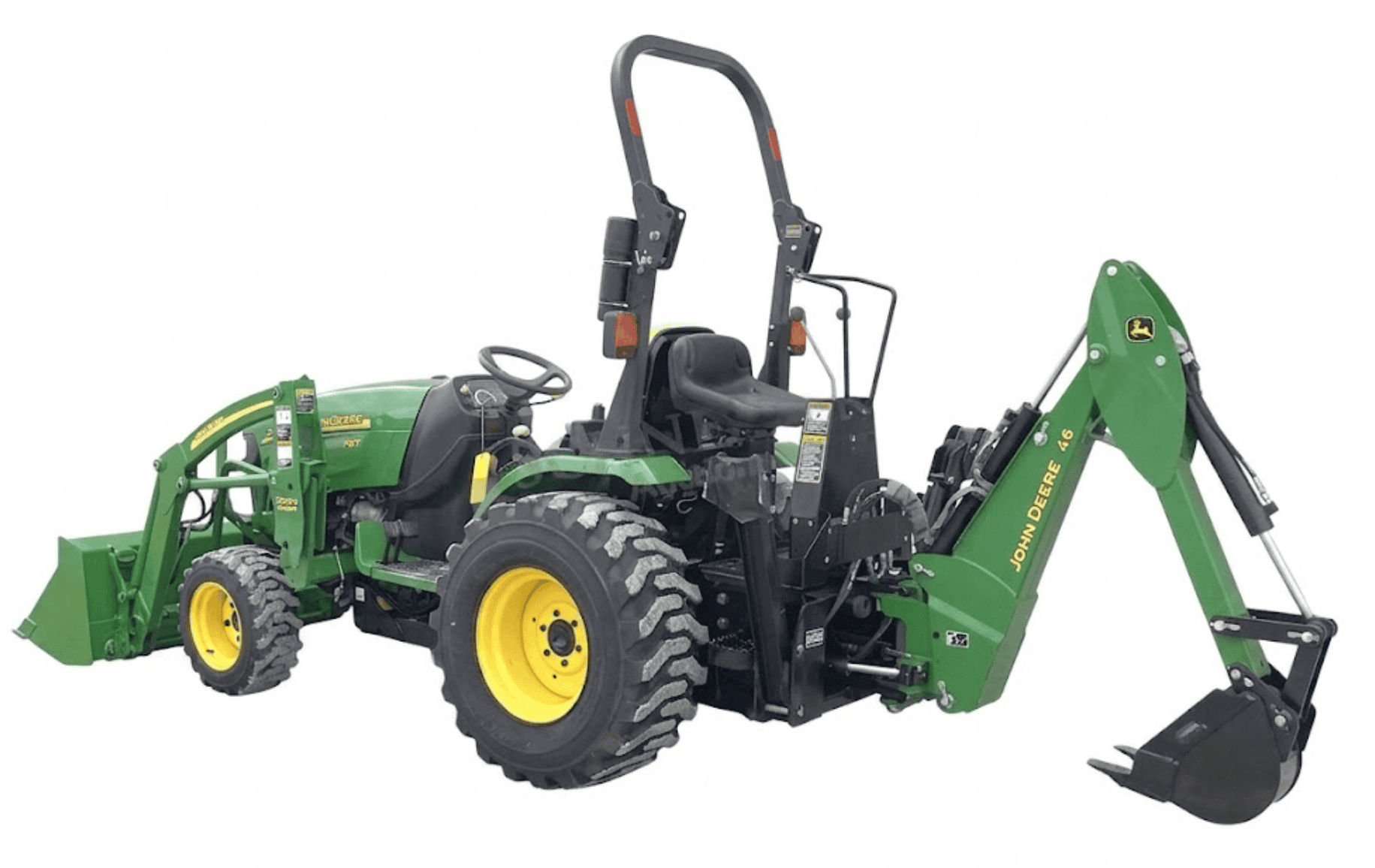 The Rental Place John Deere 2520 Backhoe Tractor