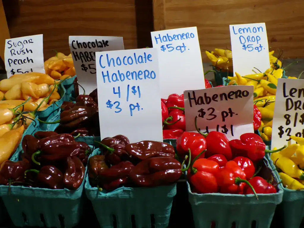 Winding creek produce